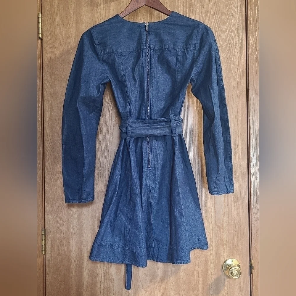 Free People Karmen Chambary Denim Dress - Picture 4 of 10